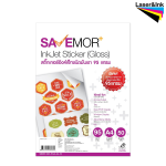 สติกเกอร์อิงค์เจ็ทกลอส A4 95 แกรม (50 แผ่น/แพ็ค) SAVE MORE